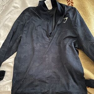 Gymshark 1/4 zip long sleeve